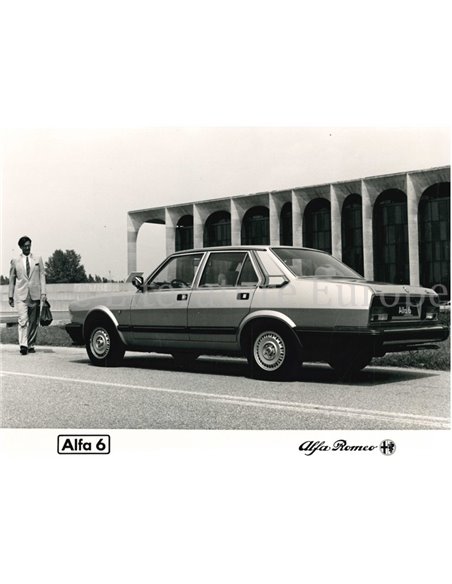 1983 ALFA ROMEO ALFA 6  PRESSKIT DUTCH