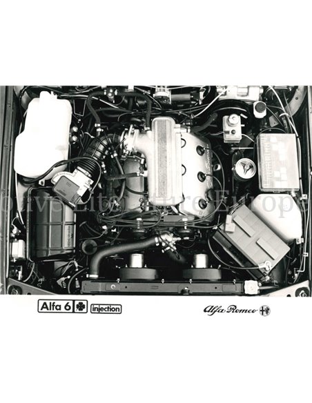 1983 ALFA ROMEO ALFA 6 PERSMAP NEDERLANDS