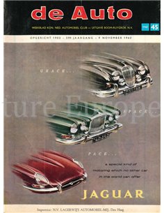 1962 DE AUTO MAGAZINE 45 NEDERLANDS