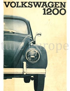 1963 VOLKSWAGEN KEVER 1200 INSTRUCTIEBOEK DUITS