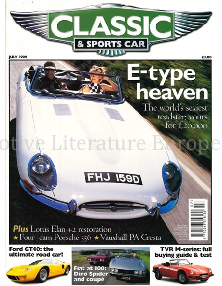 1999 CLASSIC AND SPORTSCAR MAGAZINE JULI ENGELS