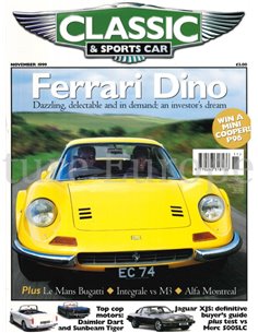 1999 CLASSIC AND SPORTSCAR MAGAZINE NOVEMBER ENGELS