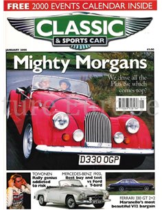 2000 CLASSIC AND SPORTSCAR MAGAZINE JANUARY ENGLISH