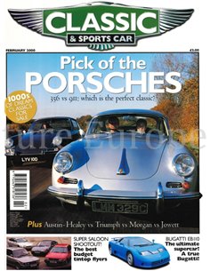 2000 CLASSIC AND SPORTSCAR MAGAZINE FEBRUAR ENGLISCH