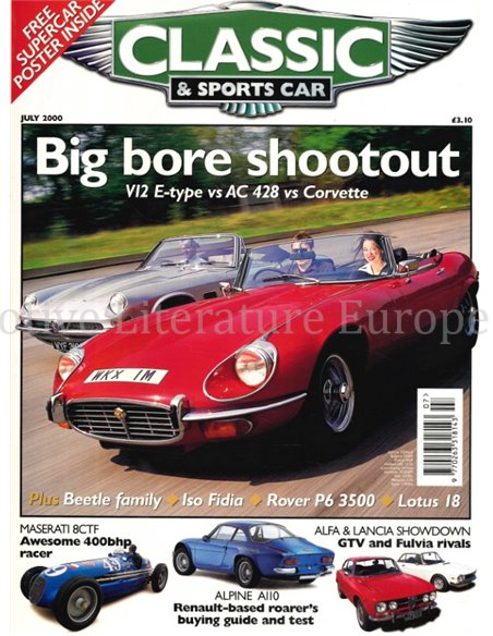 2000 CLASSIC AND SPORTSCAR MAGAZINE JULI ENGELS