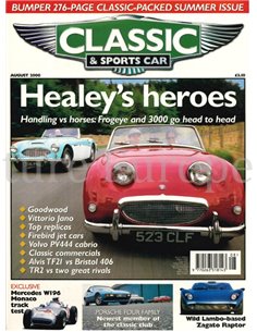 2000 CLASSIC AND SPORTSCAR MAGAZINE AUGUST ENGLISH