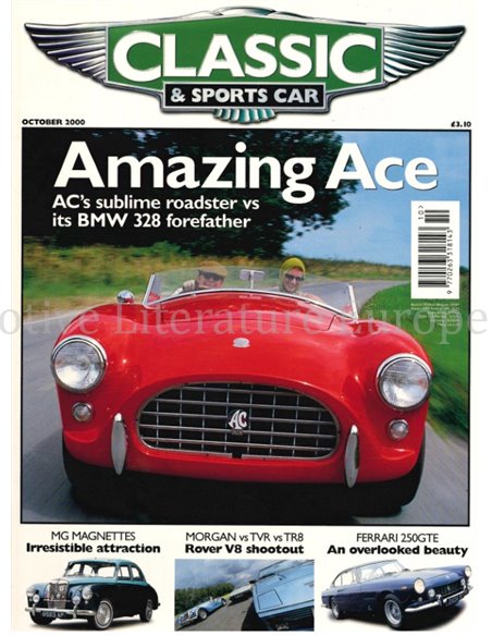 2000 CLASSIC AND SPORTSCAR MAGAZINE OKTOBER ENGELS