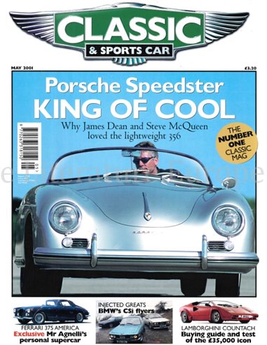 2001 CLASSIC AND SPORTSCAR MAGAZINE MAI ENGLISCH