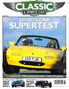 2001 CLASSIC AND SPORTSCAR MAGAZINE JUNI ENGLISCH