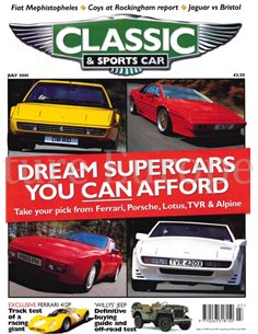 2001 CLASSIC AND SPORTSCAR MAGAZINE JULI ENGELS