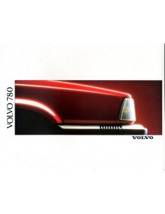 1989 VOLVO 780 BROCHURE NEDERLANDS