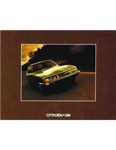 1973 CITROEN SM BROCHURE NEDERLANDS