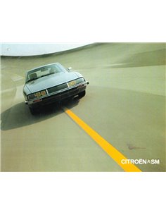 1972 CITROEN SM PROSPEKT NIEDERLÄNDISCH