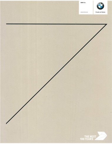 2016 BMW 7ER PROSPEKT DEUTSCH