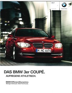 2012 BMW 3 SERIES COUPÉ BROCHURE GERMAN