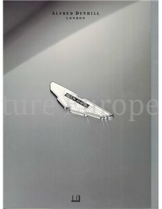 1998 ASTON MARTIN DB7 ALFRED DUNHILL EDITION PRESSEMAPPE ENGLISCH