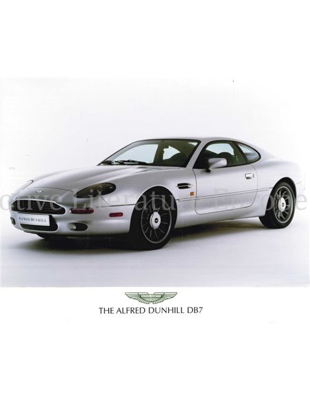 1998 ASTON MARTIN DB7 ALFRED DUNHILL EDITION PRESSEMAPPE ENGLISCH