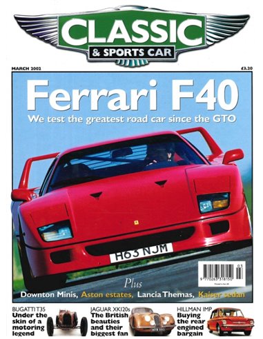 2002 CLASSIC AND SPORTSCAR MAGAZINE MÄRZ ENGLISCH