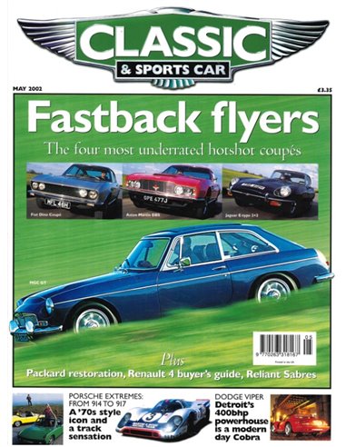 2002 CLASSIC AND SPORTSCAR MAGAZINE MAI ENGLISCH