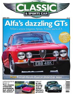 2002 CLASSIC AND SPORTSCAR MAGAZINE JUNI ENGLISCH