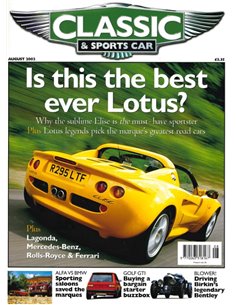 2002 CLASSIC AND SPORTSCAR MAGAZINE AUGUST ENGLISH