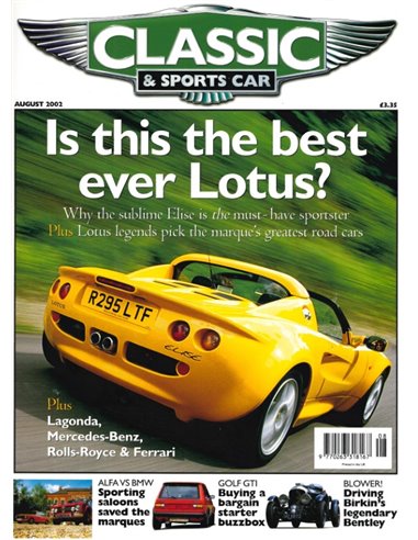 2002 CLASSIC AND SPORTSCAR MAGAZINE AUGUSTUS ENGELS