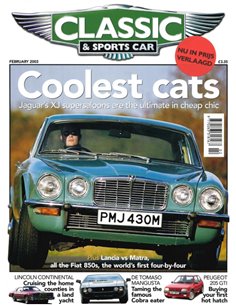2003 CLASSIC AND SPORTSCAR MAGAZINE FEBRUARY ENGLISH