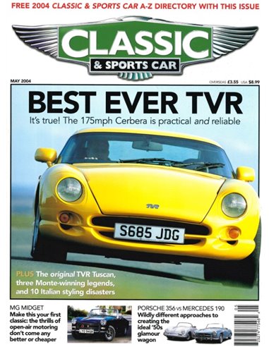 2004 CLASSIC AND SPORTSCAR MAGAZINE MAI ENGLISCH