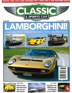 2004 CLASSIC AND SPORTSCAR MAGAZINE JUNI ENGLISCH