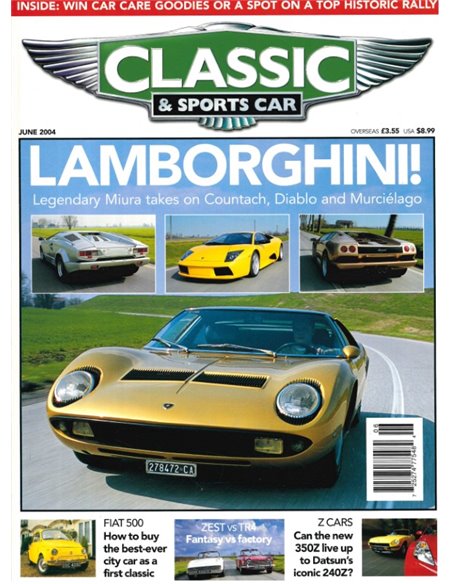 2004 CLASSIC AND SPORTSCAR MAGAZINE JUNI ENGLISCH