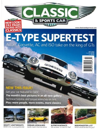 2004 CLASSIC AND SPORTSCAR MAGAZINE JULI ENGLISCH