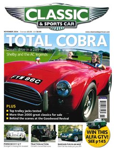 2004 CLASSIC AND SPORTSCAR MAGAZINE NOVEMBER ENGLISCH