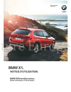 2013 BMW X1 OWNERS MANUAL FRENCH