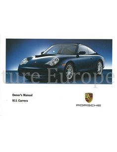 2002 PORSCHE 911 CARRERA | TARGA INSTRUCTIEBOEKJE ENGELS