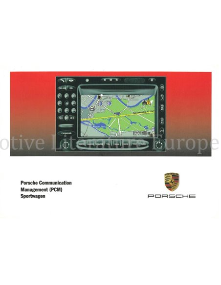 2003 PORSCHE PCM INSTRUCTIEBOEKJE NEDERLANDS