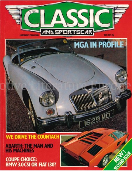 1982 CLASSIC AND SPORTSCAR MAGAZINE (05) MAY ENGLISH