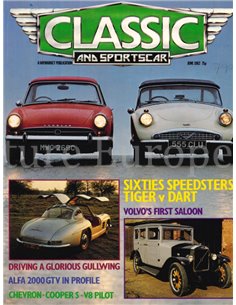 1982 CLASSIC AND SPORTSCAR MAGAZINE (06) JUNI ENGLISCH
