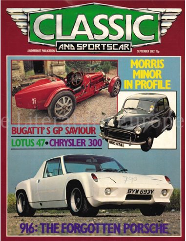 1982 CLASSIC AND SPORTSCAR MAGAZINE (09) SEPTEMBER ENGELS