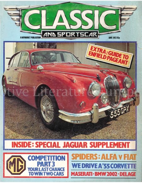 1983 CLASSIC AND SPORTSCAR MAGAZINE (06) JUNE ENGLISH