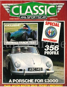 1983 CLASSIC AND SPORTSCAR MAGAZINE (12) DECEMBER ENGELS
