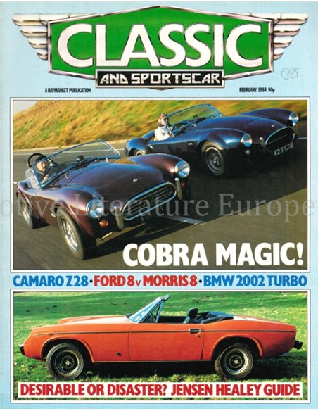 1984 CLASSIC AND SPORTSCAR MAGAZINE (02) FEBRUARY ENGLISH