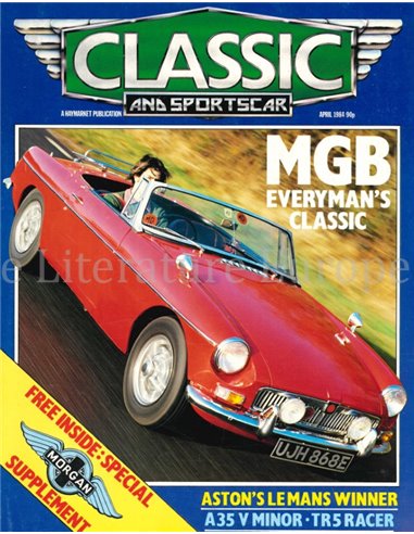 1984 CLASSIC AND SPORTSCAR MAGAZINE (04) APRIL ENGLISCH