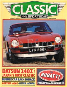 1984 CLASSIC AND SPORTSCAR MAGAZINE (01) JANUARI ENGELS