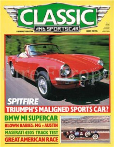 1984 CLASSIC AND SPORTSCAR MAGAZINE (08) AUGUSTUS ENGELS