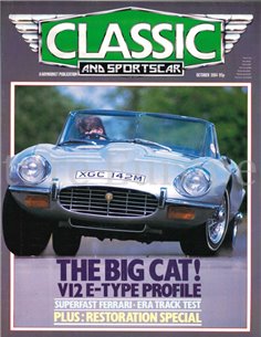 1984 CLASSIC AND SPORTSCAR MAGAZINE (10) OKTOBER ENGLISCH