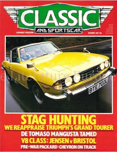 1984 CLASSIC AND SPORTSCAR MAGAZINE (12) DECEMBER ENGELS