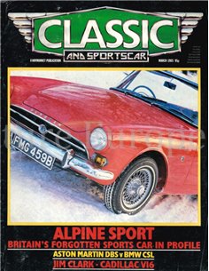1985 CLASSIC AND SPORTSCAR MAGAZINE (03) MAART ENGELS