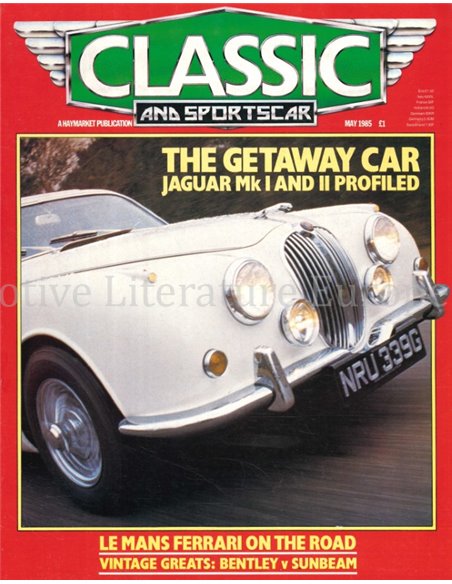 1985 CLASSIC AND SPORTSCAR MAGAZINE (05) MAI ENGLISCH
