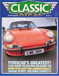 1985 CLASSIC AND SPORTSCAR MAGAZINE (06) JUNE ENGLISH