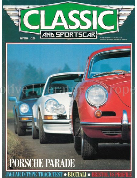 1986 CLASSIC AND SPORTSCAR MAGAZINE (05) MAI ENGLISCH